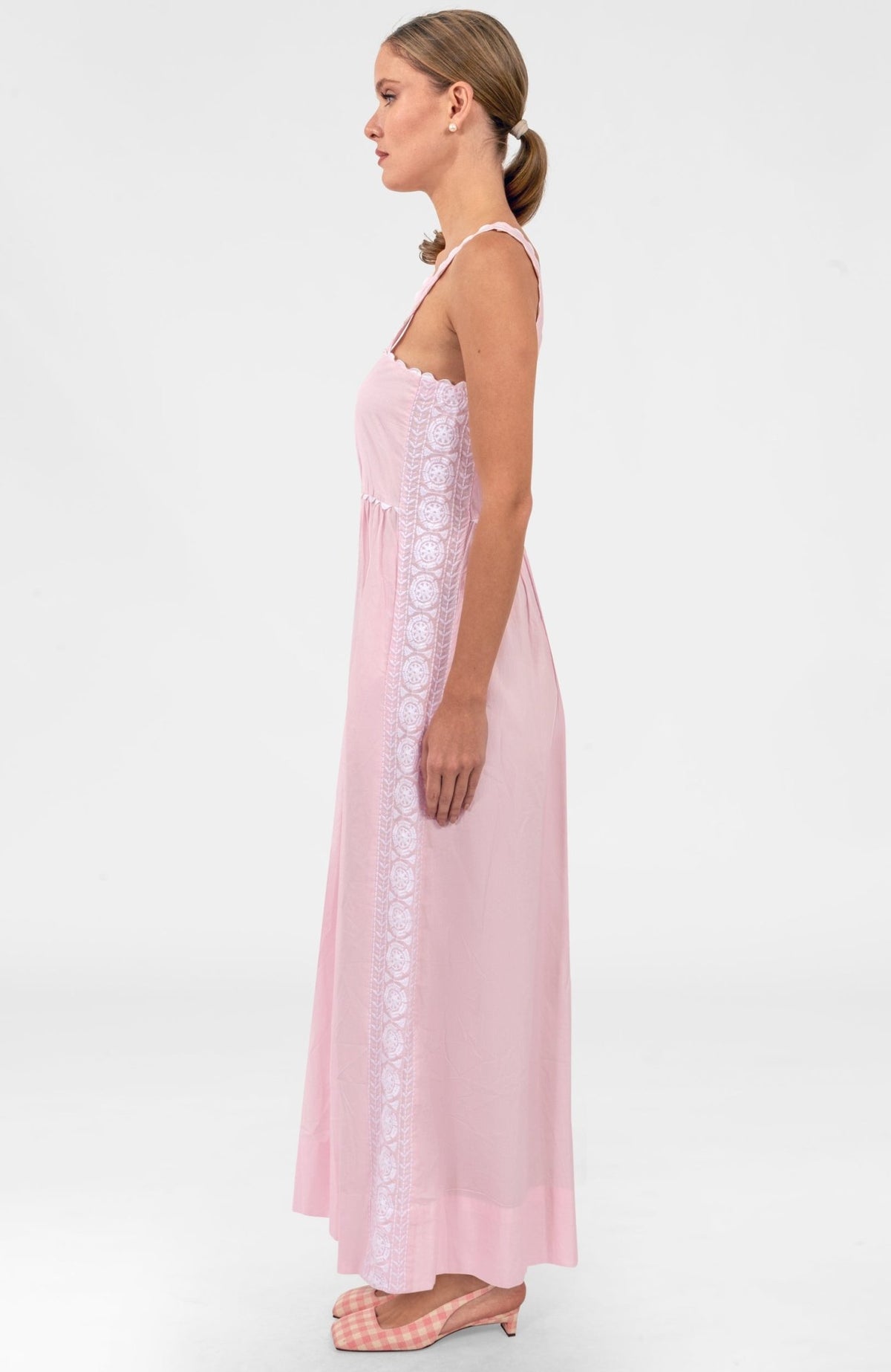 Ziggy Dress - Solid Pale Pink